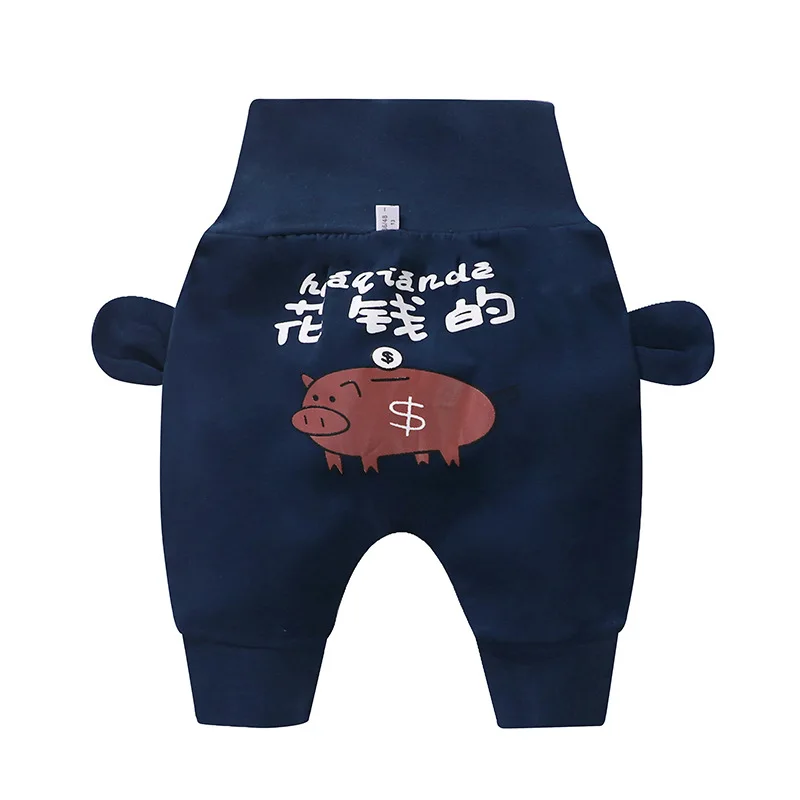 Детские повседневные штаны длинные шаровары с героями мультфильмов для