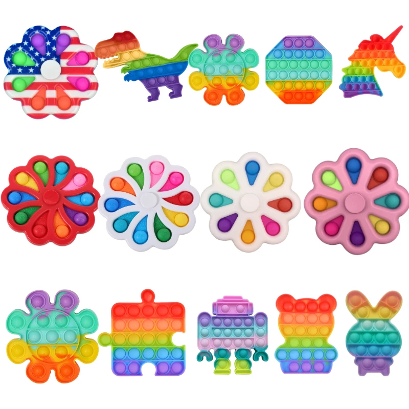 

Pop Fidget Toys Reliever And Increase Focus Soft Anti-stress Toy Autism Special Needs Sensory Educational Toy