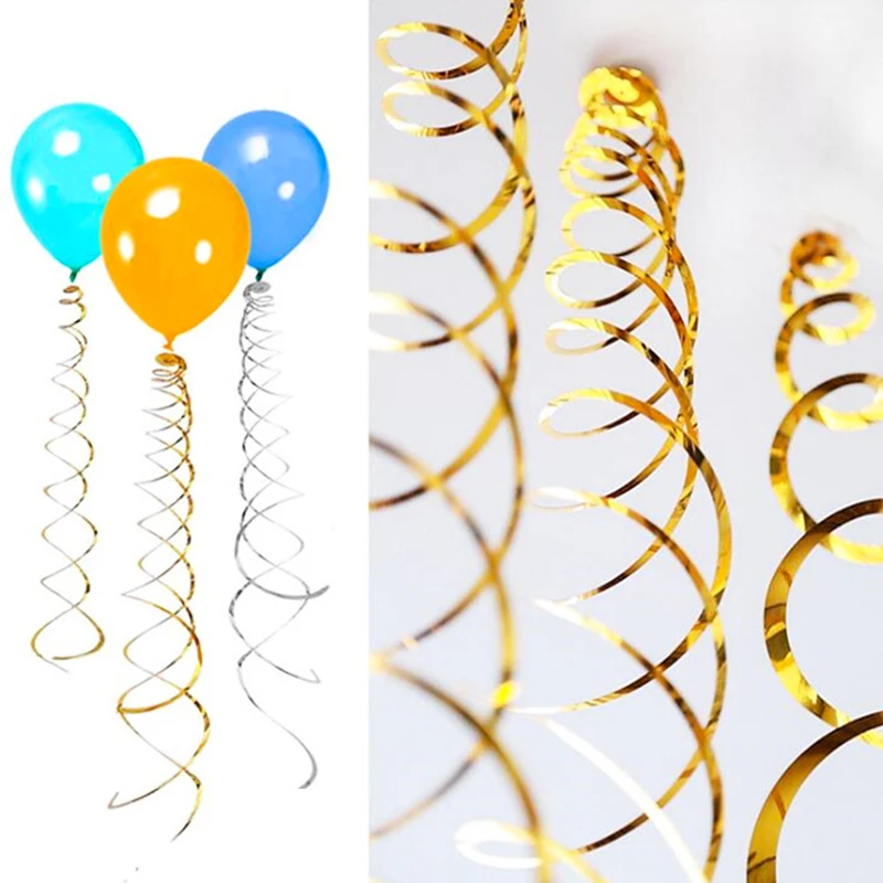 Висячий потолок с металлическим блеском 6 цветов украшение на свадьбу Хэллоуин