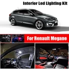 Canbus без ошибок светодиодный светильник посылка Renault Megane I II III IV 1 2 3 4 CC карта купольный багажник лицензионный свет