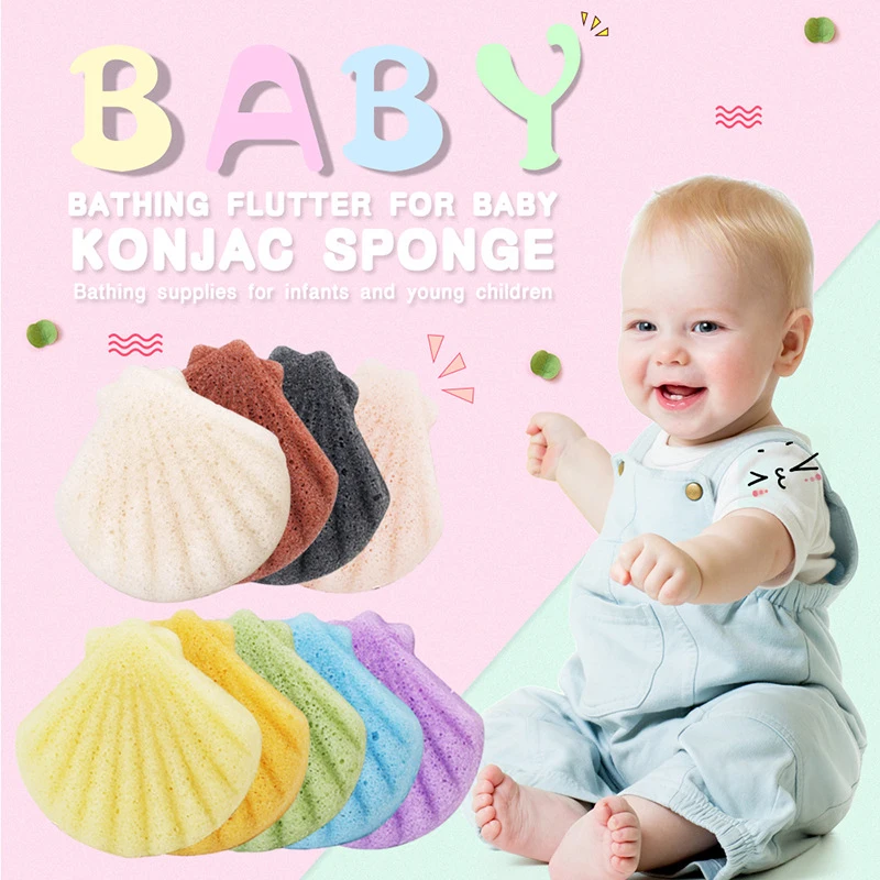 

1PC Hot Konjac Cosmetic Puff Sponge Makeup Facial Cleaning Tool Smooth Essential -RA56 Bluezoo Shell Konjac Adhesive Face 8color