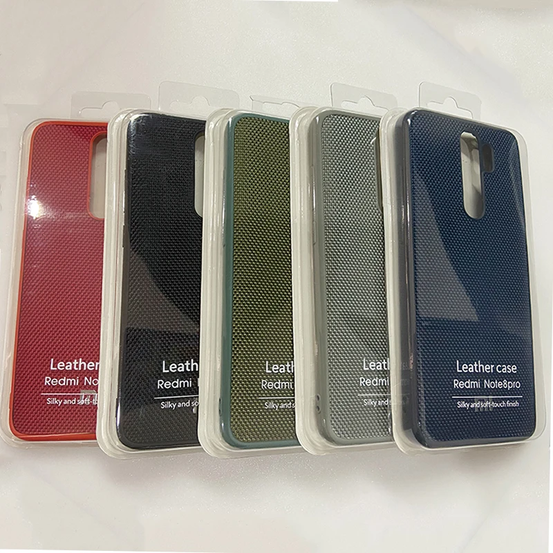 Чехол для XIAOMI Redmi Note 8 Pro тканевый чехол из углеродного волокна и нейлона защитная