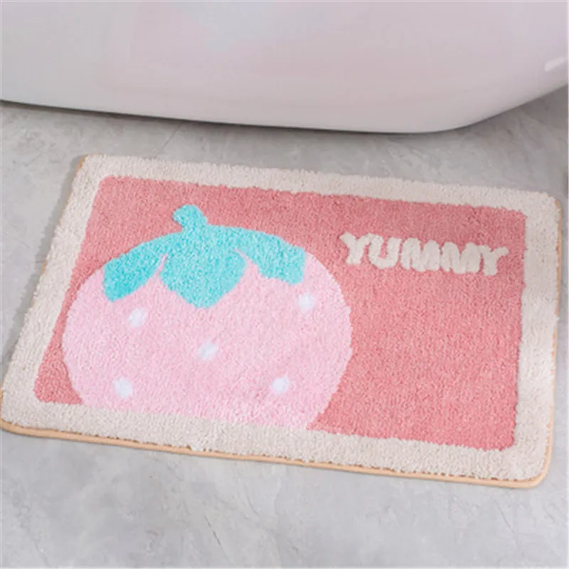 Мультяшный семейный ковер для ванной комнаты напольный коврик двери туалета