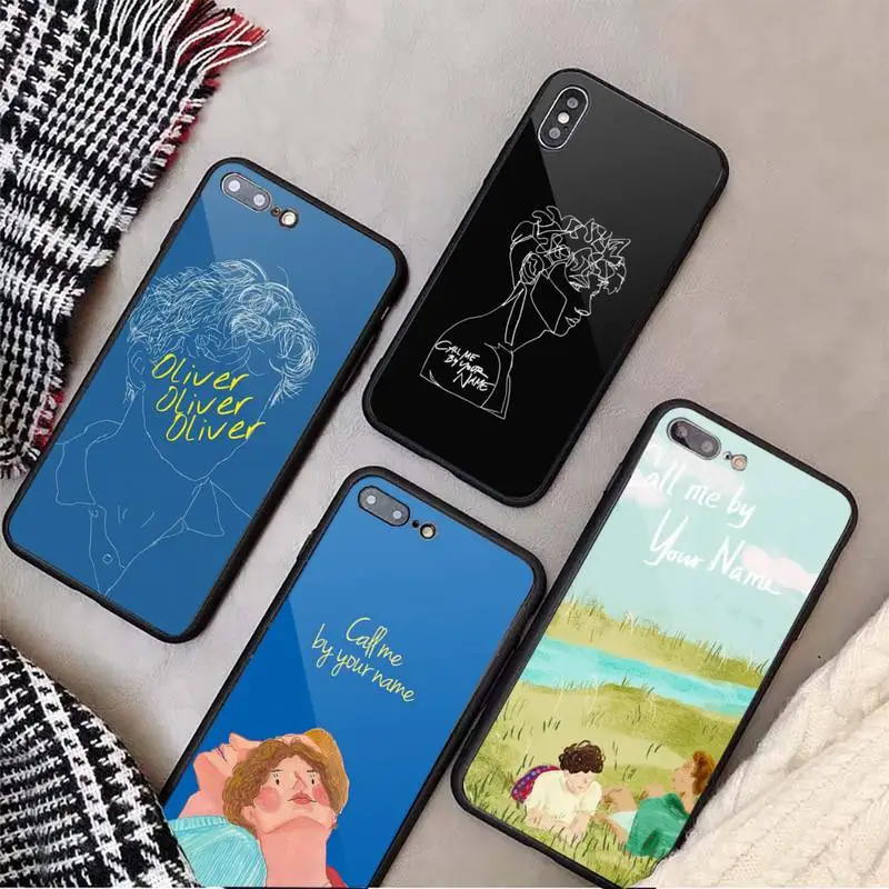 

Call Me by Your Name movie Phone Case Tempered glass For iphone 6 7 8 plus X XS XR 11 12 13 PRO MAX mini