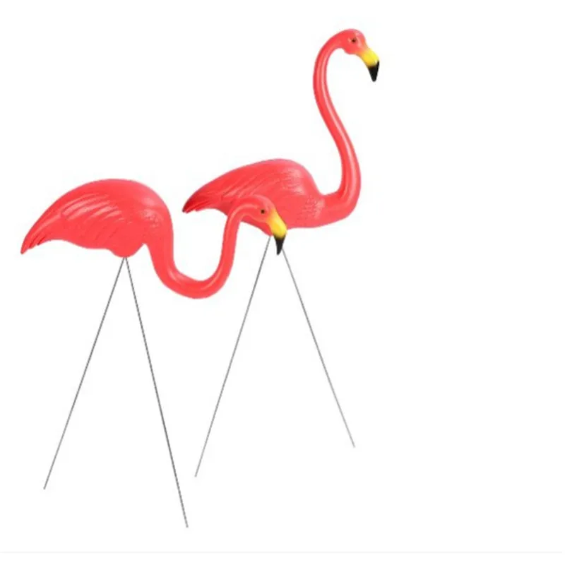 2PCS3 Color Outdoor Plastic Simulation Artificial Flamingo Decoration For Garden Festival Party Wedding Villa Gardening Decor | Дом и сад