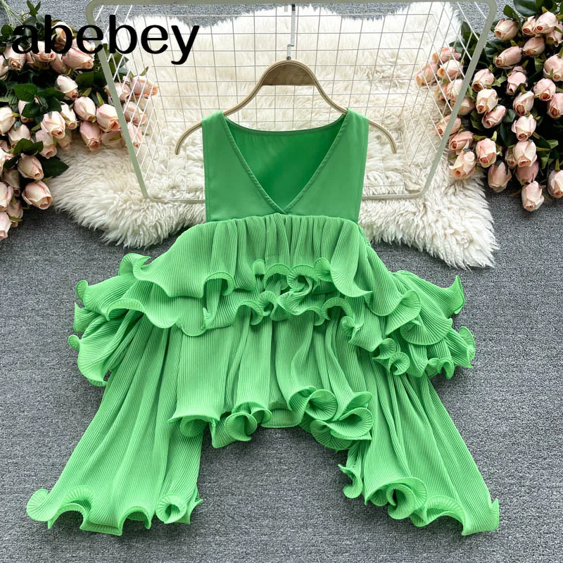 

Design Off Shoulder Tank Blouse Women Sexy Backless Puff Sleeve Slim Party Tops Summer Korean Streetwear Short Blouse
