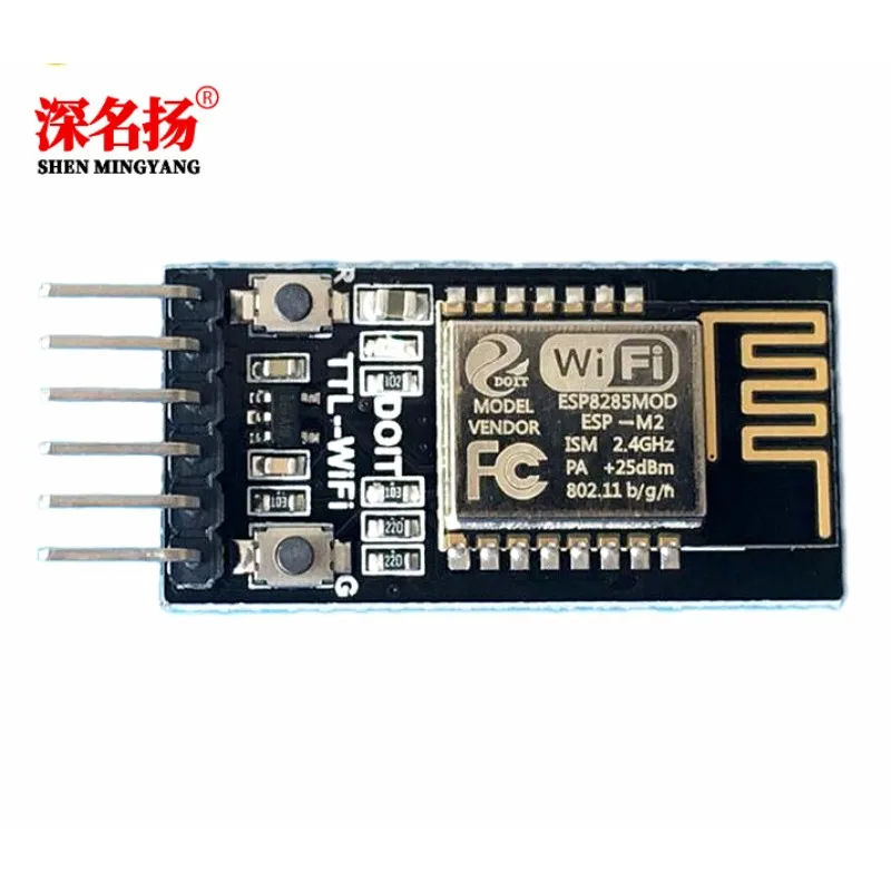 

WiFi serial port transparent transmission module TTL to WiFi compatible with Bluetooth HC-06 interface TTL to WIFI module