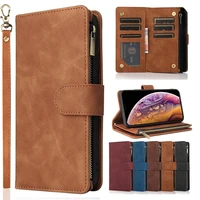 for iphone 11 12 pro max wallet card leather case for iphone 6 7 8 plus x xs xr xs max flip cover magnet business phone bag
