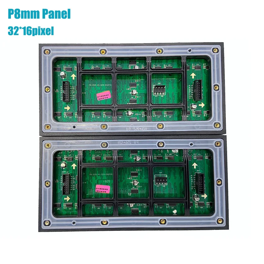 Открытый P8 модуль SMD 256*128 мм 32х16 пикселей RGB 1/4 сканирования полный Цвет