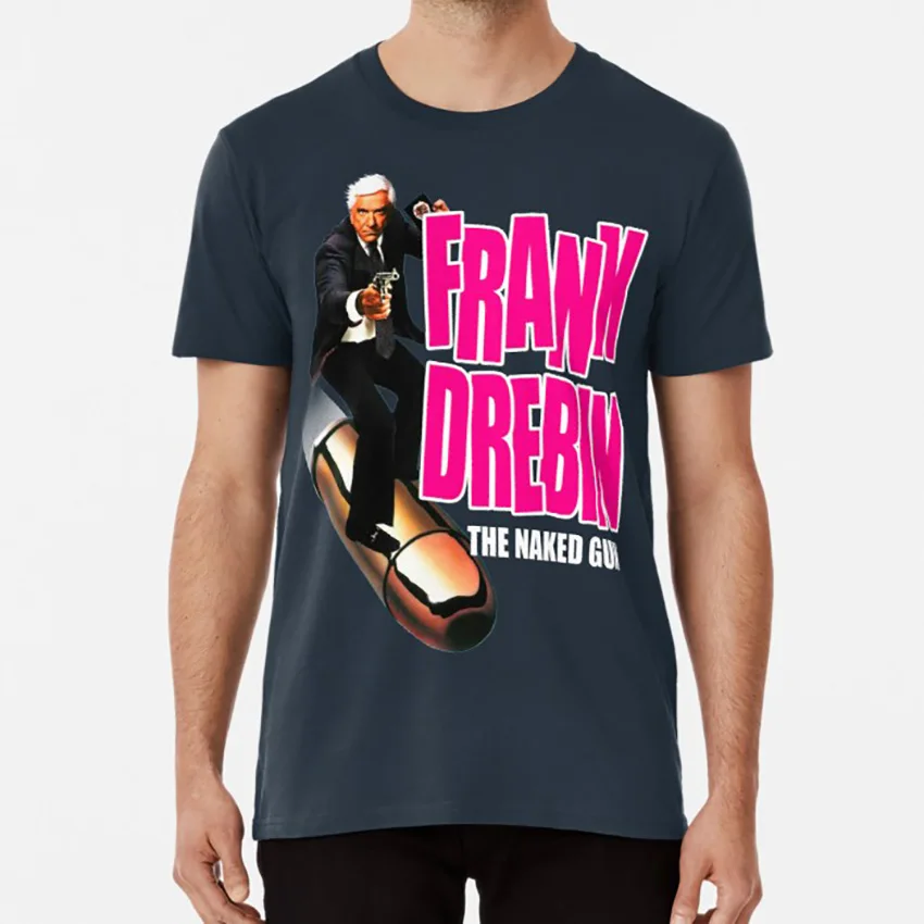 Футболка Frank Drebin Франк дребин Лесли Нильсен комедия культовые фильмы комиксы geek |
