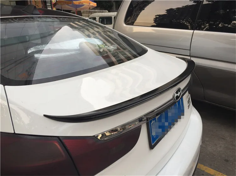 Спойлер для Forte 2011 2015 Kia K3 спойлер WWK из АБС пластика заднее крыло автомобиля