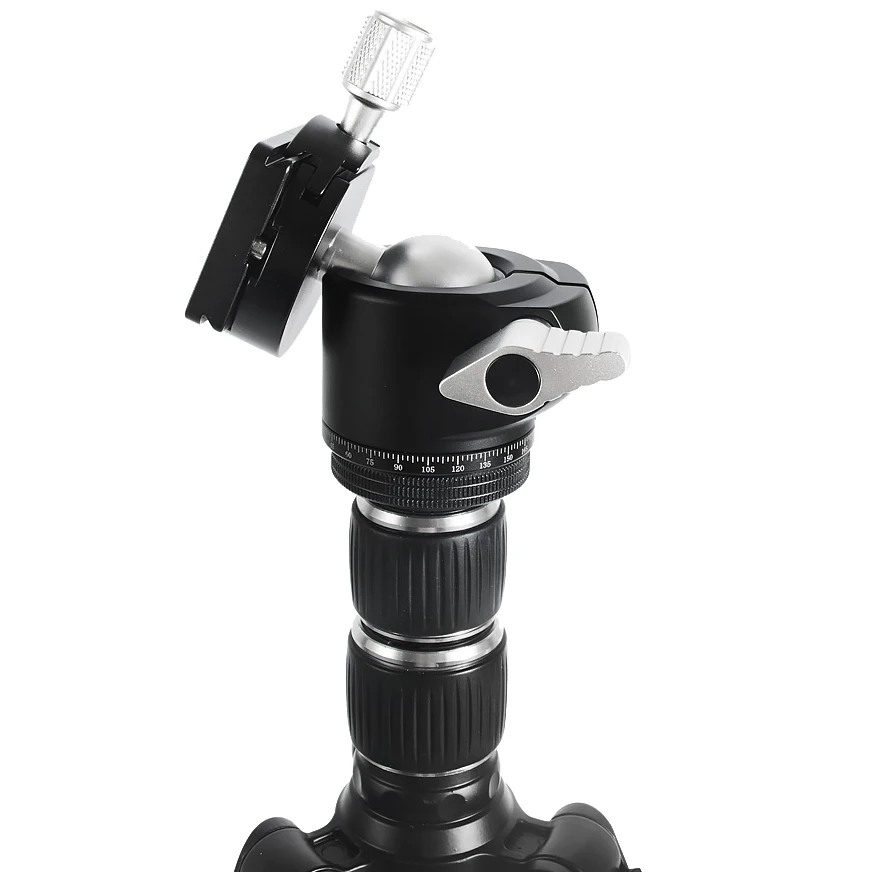 

BEXIN T1 Tripod Head Panoramic Head Ballhead Low Profile Compact Ball Head Monopod Heads Video Mount For DSLR Camera