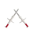 2,12x12 мм EM4305  Стандартный транспондер для микрочипа с отслеживанием срока службы животных для ветеринарии с syring 100 шт.лот