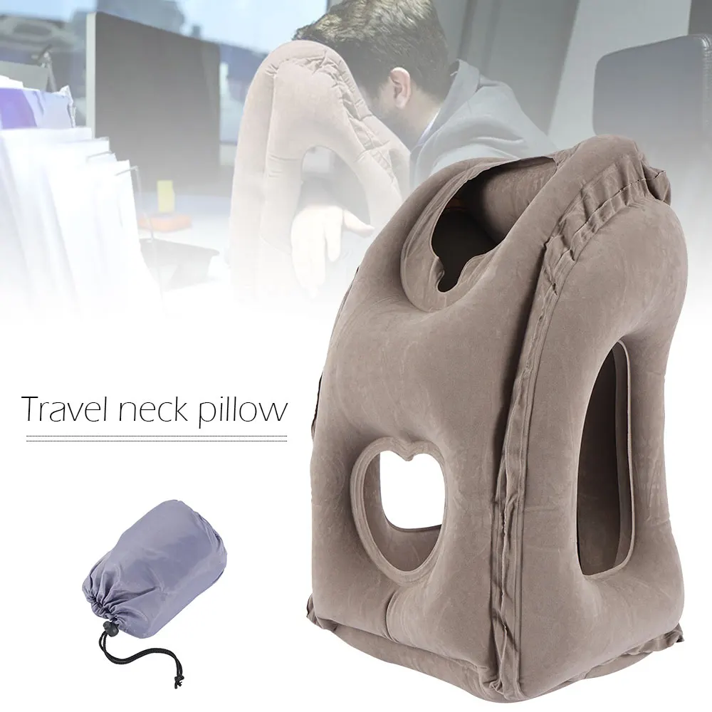 Модернизированная надувная подушка для путешествий подголовника поддержки