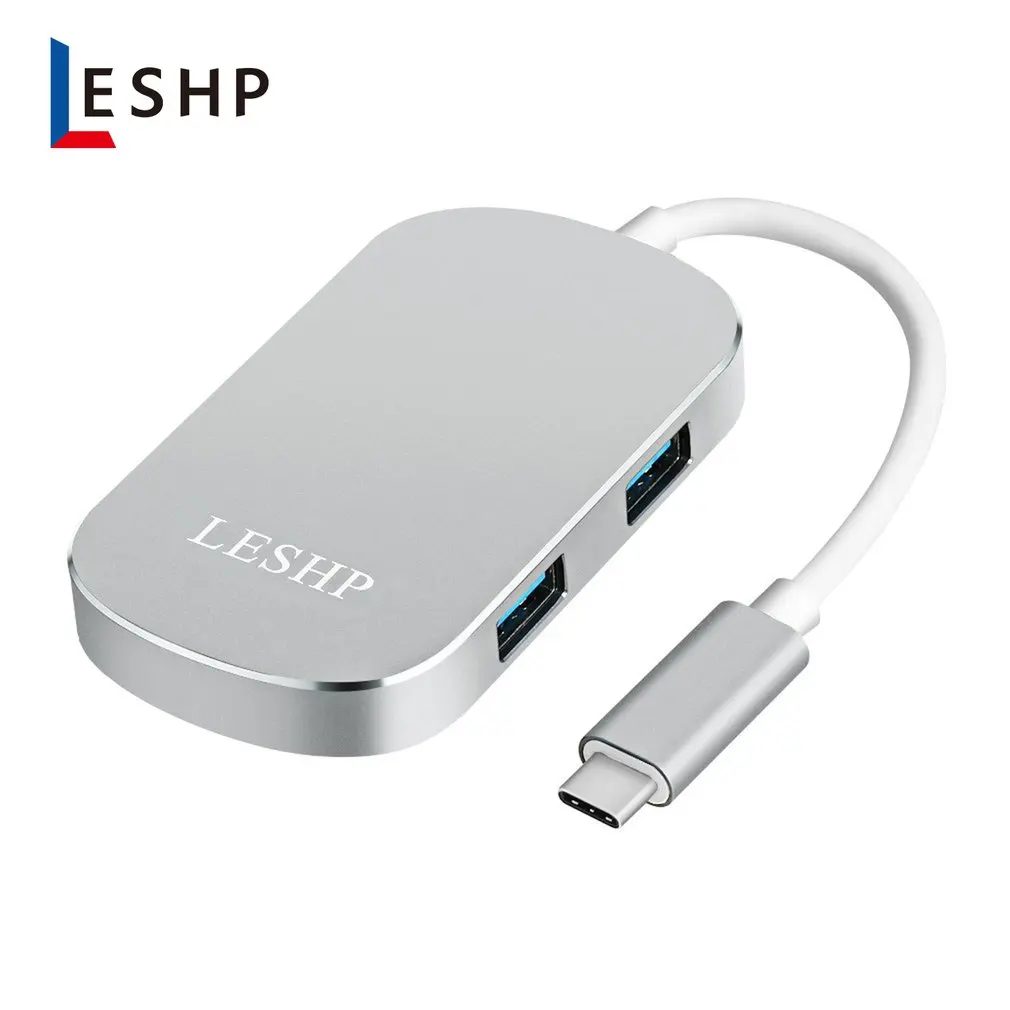 

Разветвитель Type-C, USB 3,1, HDMI, OTG, 5 портов