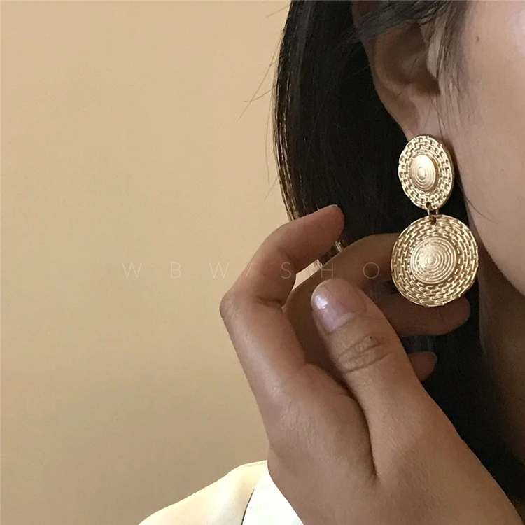 Серьги-гвоздики в стиле ретро украшение арт-деко для вечевечерние аккуратный Топ