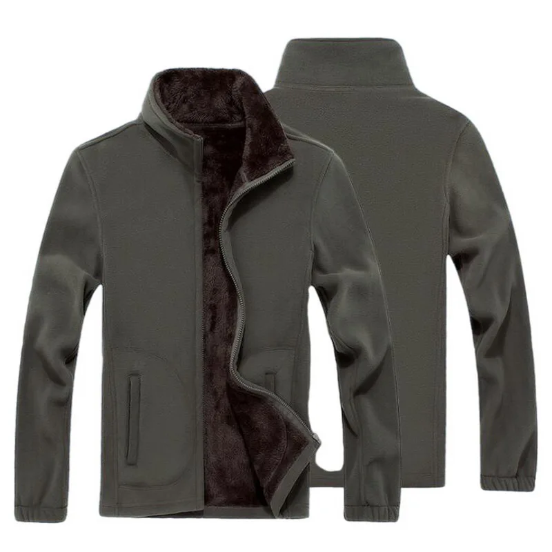 Кардиган Мужской флисовый Повседневный теплый утепленный | Мужская одежда