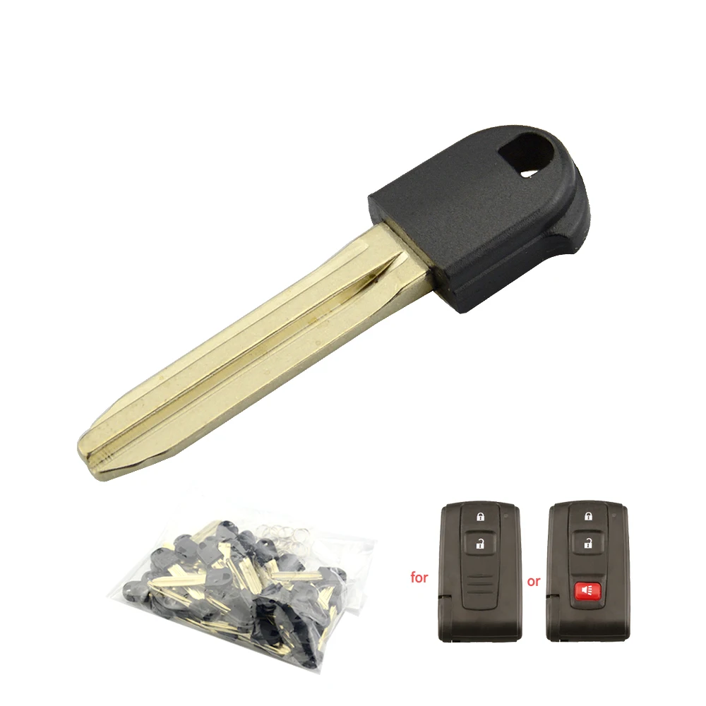 OkeyTech 10 шт./лот для Toyota Prius Corolla Camry Yaris Rav4 Chr аксессуары умный Автомобильный ключ нож