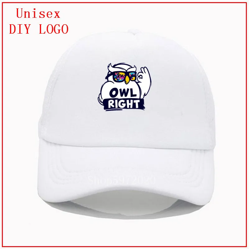 Кепка с рисунком совы для женщин и мужчин бейсболка хвоста летняя кепка|Мужские