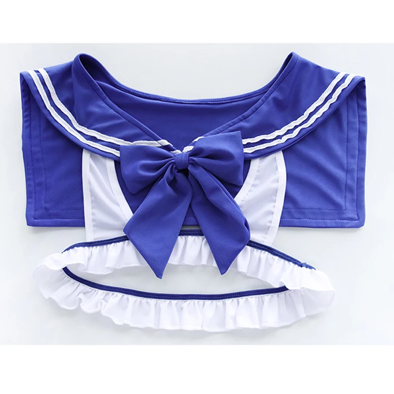 Купальный костюм AniLV в стиле японского аниме морского флота бикина школьный