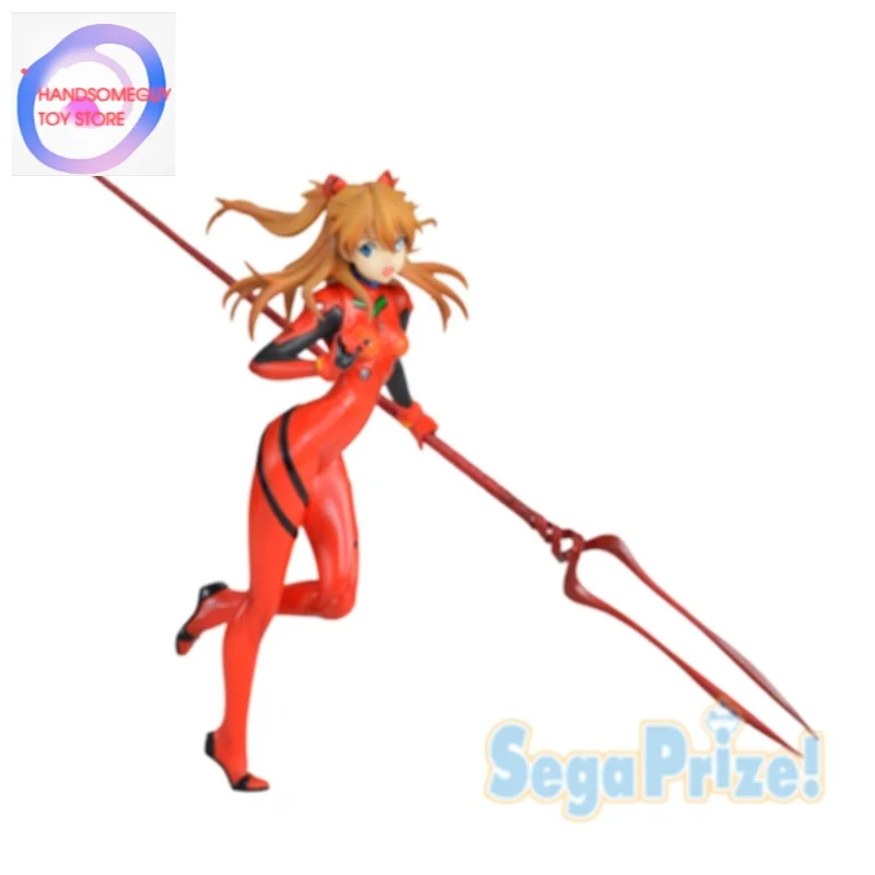 

Judai 22cm Original Sega PM Figure EVA Souryuu Asuka Langley Longinus no Yari PVC Action Figure Model Doll Toys
