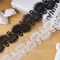 5cm wide eyelash lace ribbon trim white for dress sewing diy crafts clothing home decorative hollow out embroidery fabric 2yards