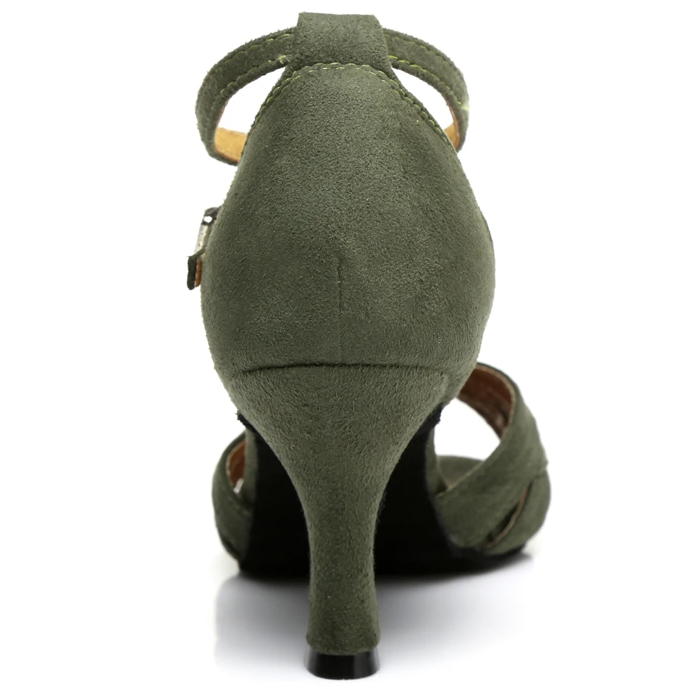 Ballroom Girls Dance-Shoes Women Latin Dance Shoes Ladies Ballroom Modern Tango Jazz Dancing Shoes Heeled Salsa Sandals Indoor