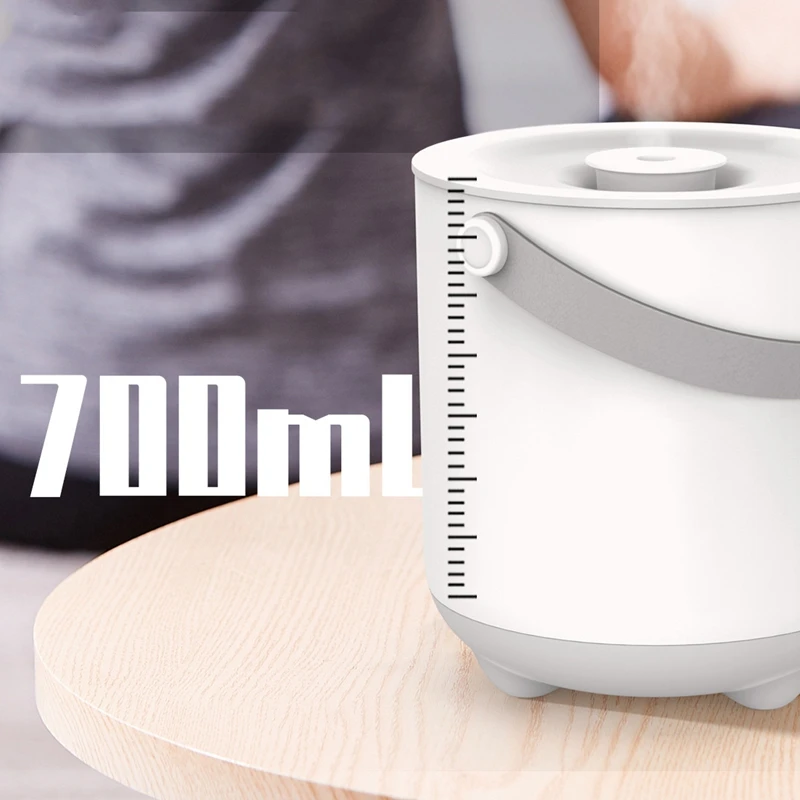 

Humidifiers for Bedroom,Top Fill Warm and Cool Mist Ultrasonic Humidifiers, Mini Humidifier Diffuser