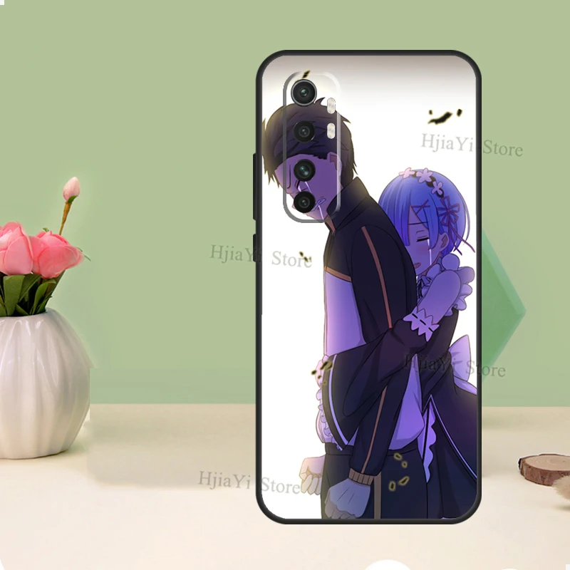 Чехол для телефона Natsuki Subaru Re Zero Xiaomi POCO X3 F2 F3 M3 Pro Mi 11 Lite Ultra 10T 11T задняя крышка чехлы |