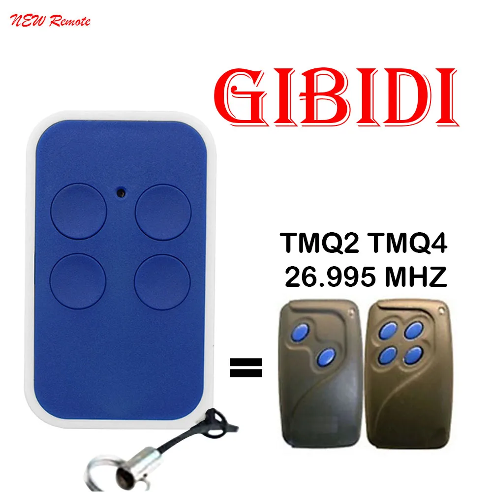 

For GIBIDI MTQ2 MTQ4 Remote Control Replacement Clone 26.995MHz Garage Command Door Opener GIBIDI 27mhz-41mhz