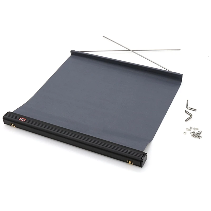 

Side Car Roof Top Tent Shade Awning Rain Canopy Sunshade Camping Tent for 1/10 RC Crawler Car AXIAL SCX10 TRAXXAS TRX4