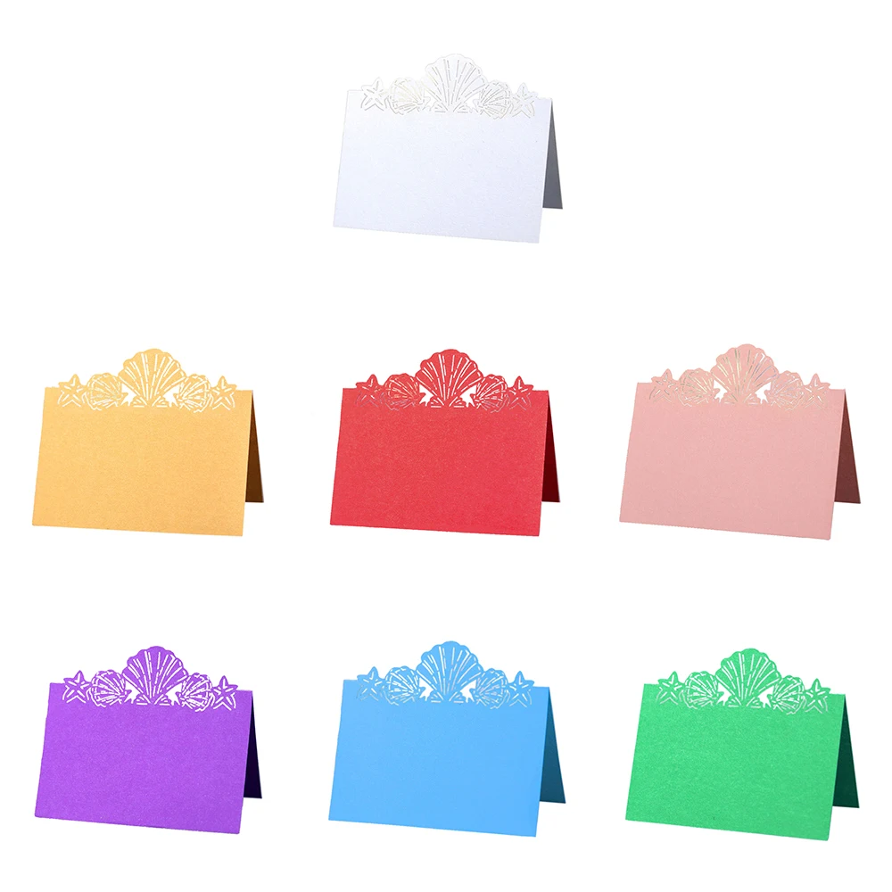 50 шт. лазерный стол в форме сердца карта с указанием имени для украшения свадьбы