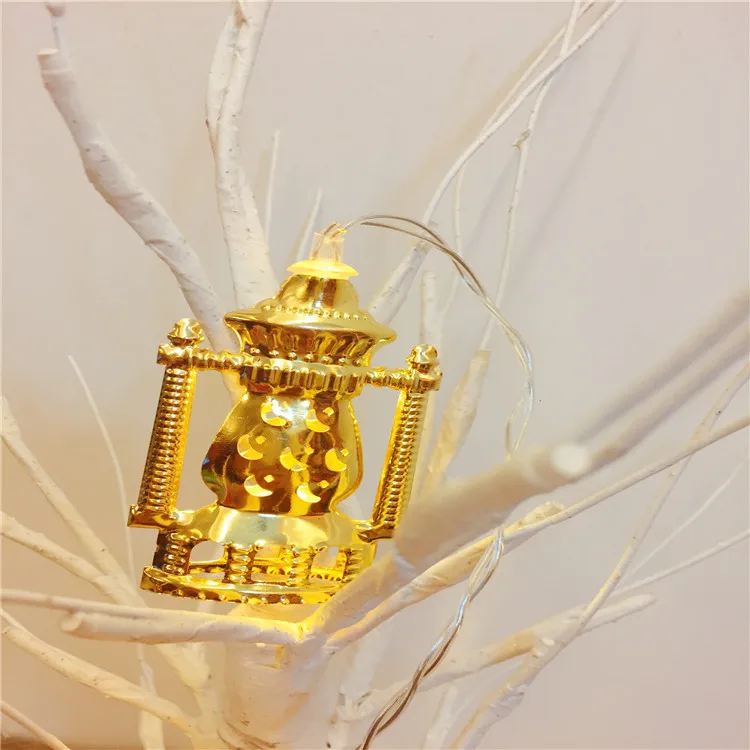 

2M 10LED Eid Mubarak Ramadan Decor Led String Light Star Moon Fairy Lights Garland for Islam Muslim Festival Party Supplies