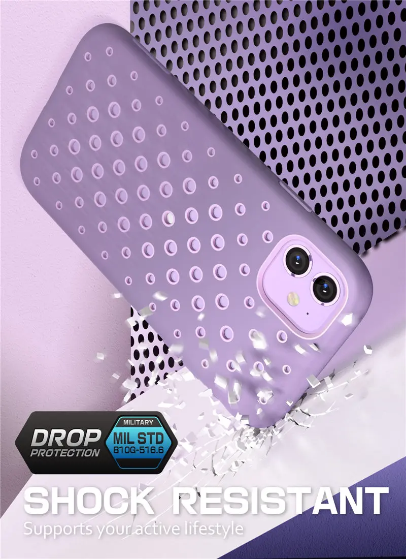 Чехол для iPhone 11 6,"() SUP чехол UB Sport Premium Hybrid Liquid Silicone Rubber+ чехол из поликарбоната со встроенной защитной пленкой