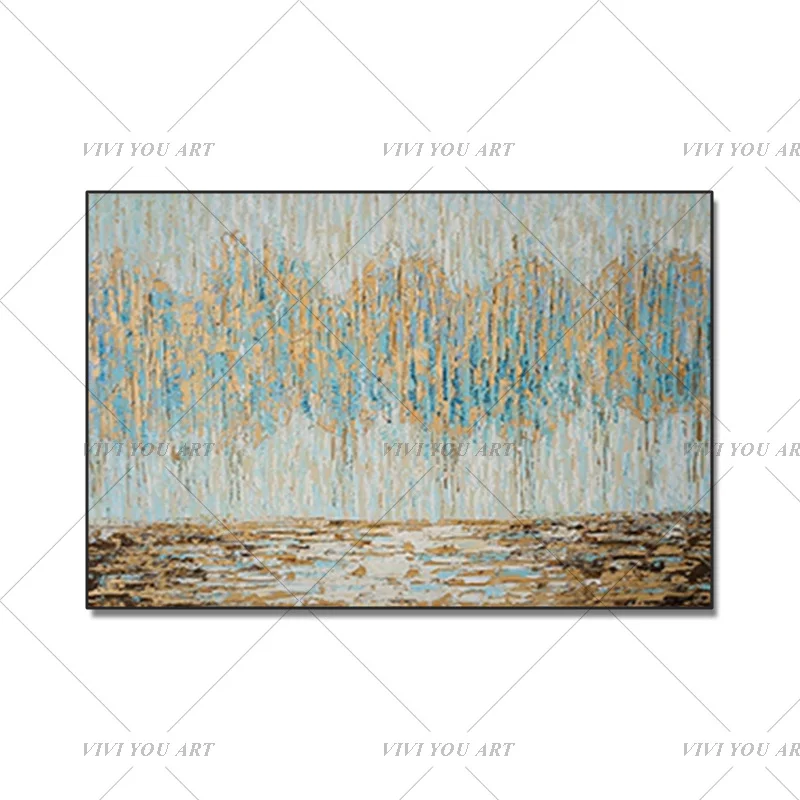 Топ Ручная роспись Современная Абстрактная масляная живопись на холсте работа