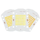 Светодиодный светильник COB 50 Вт DC30-32V холодный белый теплый белый 57*41 мм желтый светодиодный светильник высокого качества для DIY прожектор точечный светильник