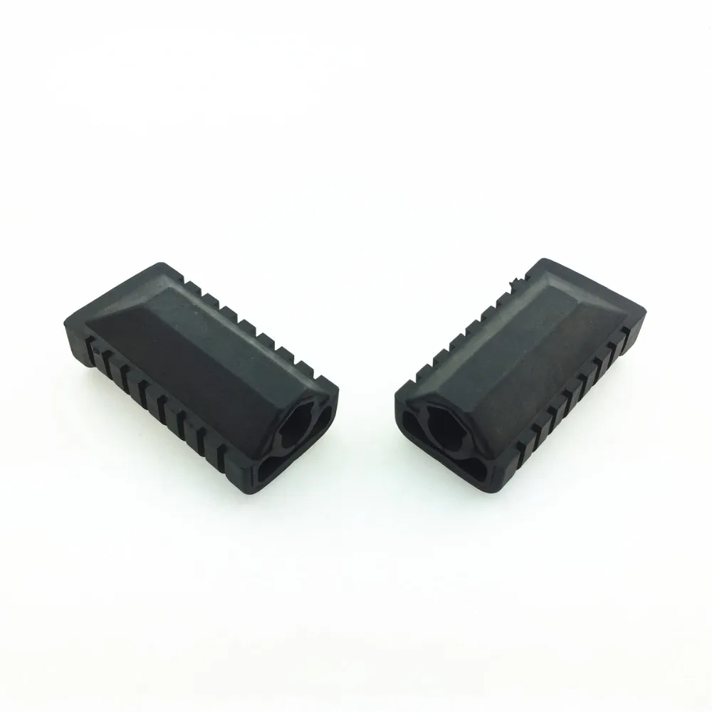 E0070 1 пара мотоциклетная резиновая Подножка педаль Передняя подножка подножек