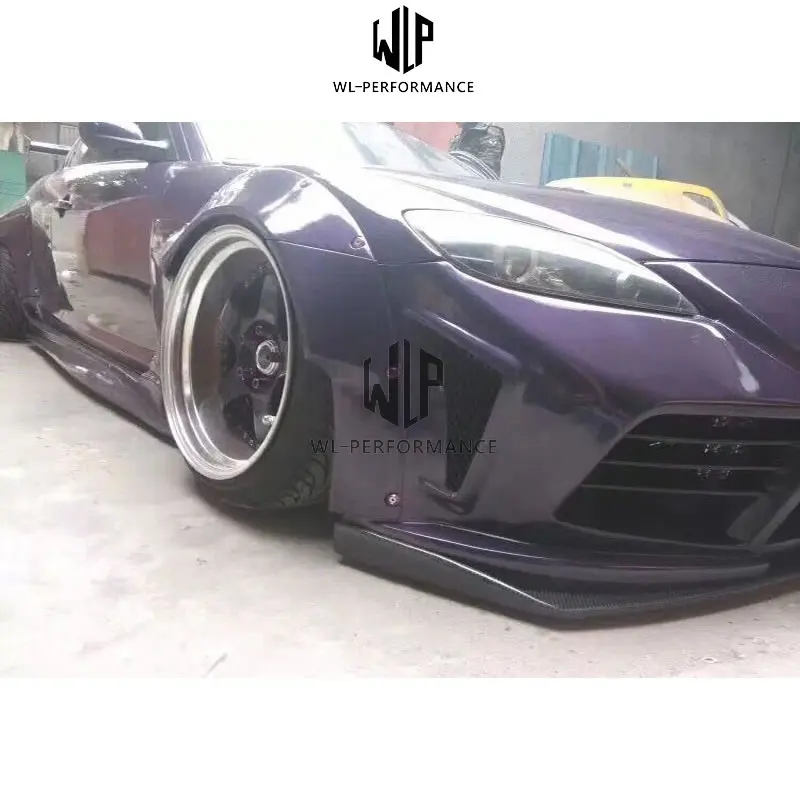 RX 8 RX8 комплект широкого кузова автомобиля FRP неокрашенный передний бампер задний