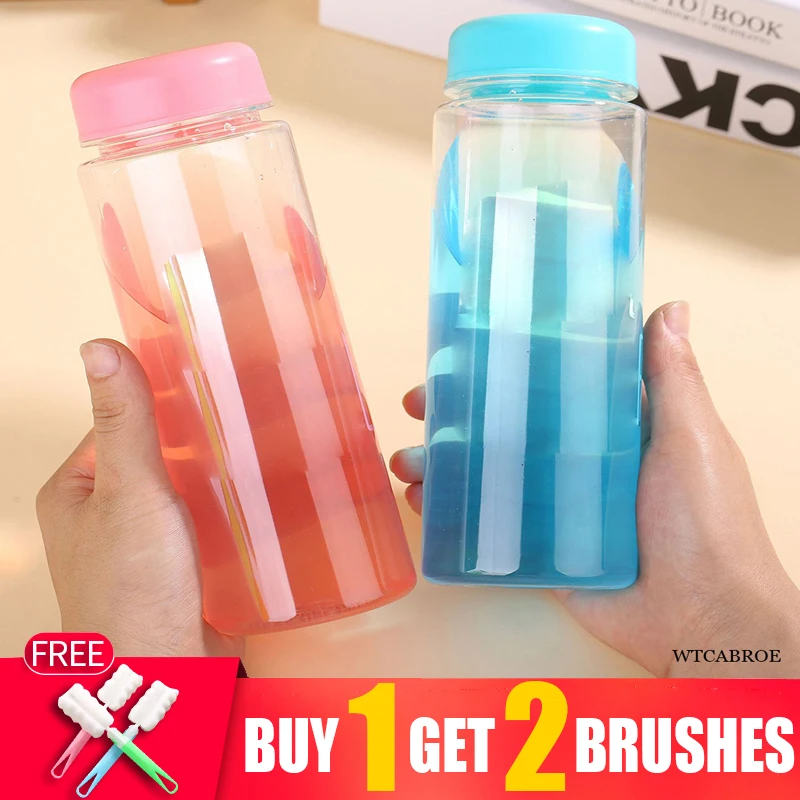 500 мл Портативный Питьевая бутылка для воды с защитой от протечек здоровый