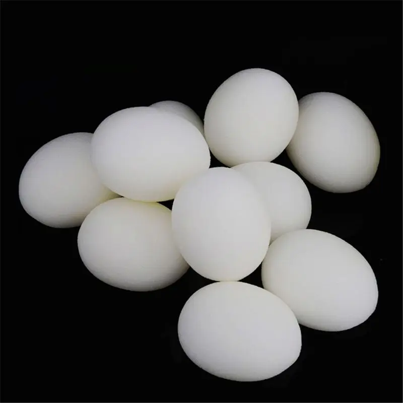 

85DE 3 Pcs Soft Sponge Eggs Tricks Appear Disappear Egg Magician Stage