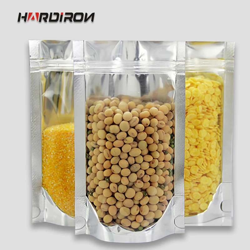 0 2 мм полупрозрачные алюминиевые пакеты с замком молнией размер на заказ