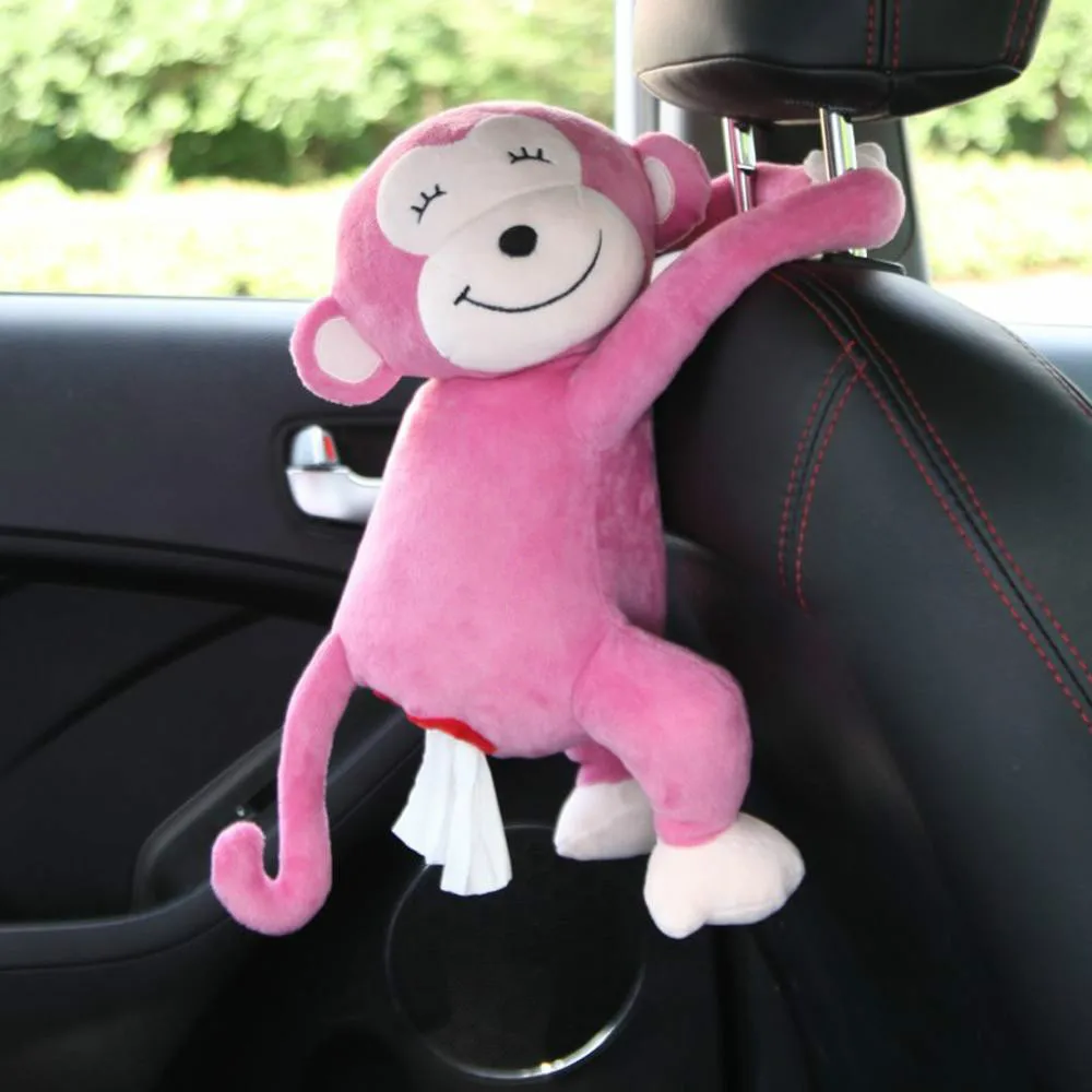 2019 креативная коробка для салфеток обезьяна Пеппи бумажный чехол милые