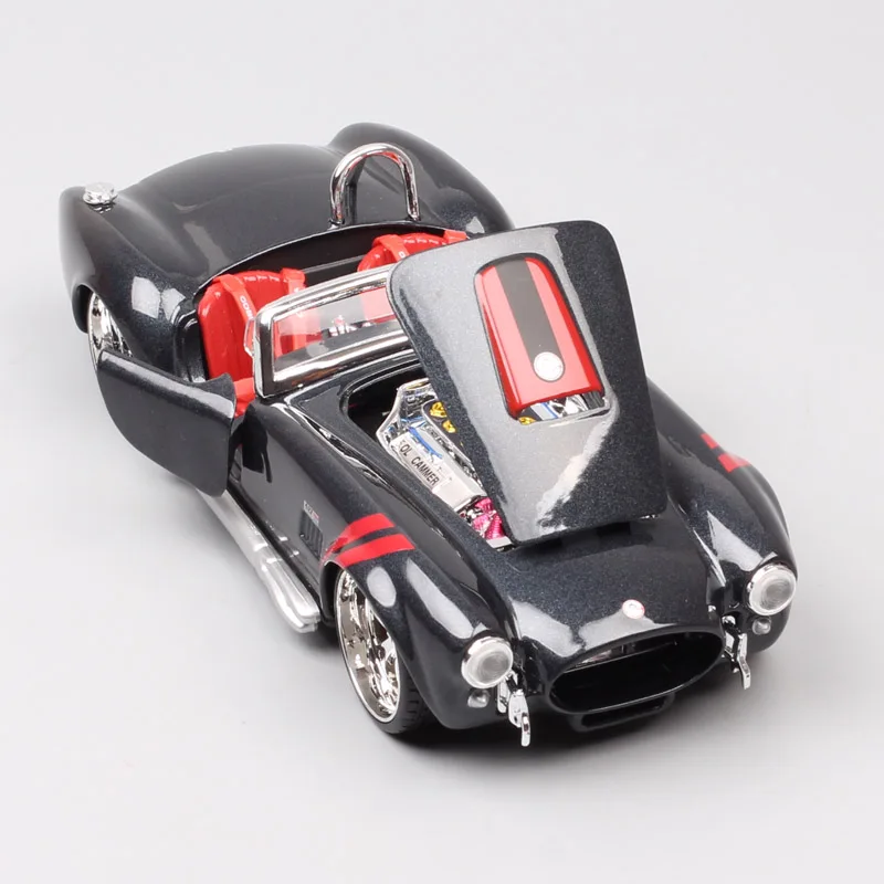 1:24 Детские Классические винтажные модели 1965 ford AC Shelby Cobra 427 roadster Diecasts& Toy Vehicles металлические игрушечные модели машин