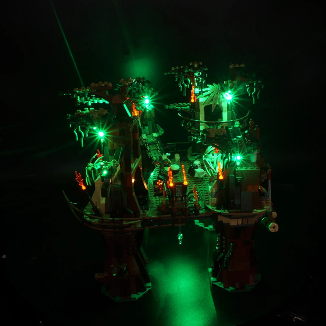 

Building Blocks LED Lighting Kit for Ewok Village 10236 (Only LED Light, No Block Kit)