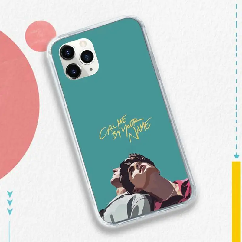 

call me by your name art aesthetic funny Phone Case for iPhone 11 12 pro XS MAX 8 7 6 6S Plus X 5S SE 2020 XR