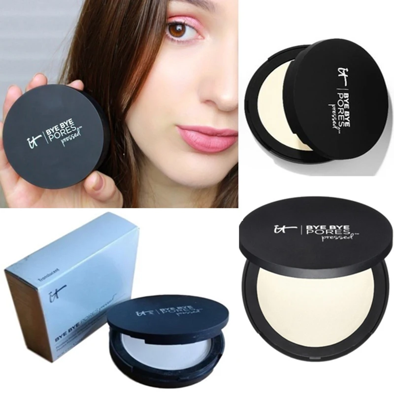 IT Cosmetics Bye Pores прессованная пудра для лица беспорная отделка Аэрограф установка пудры макияж пудра для лица