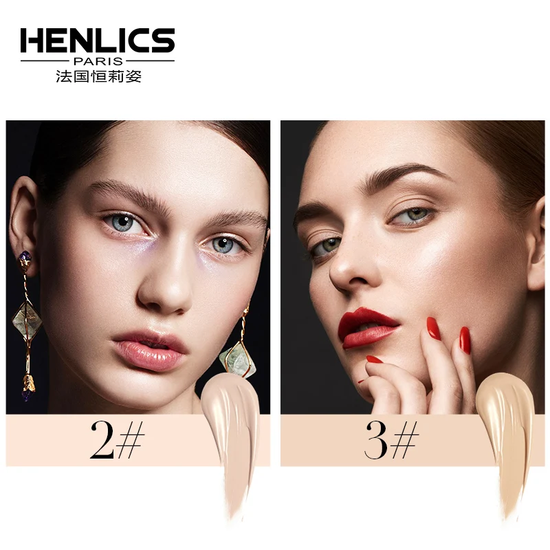 Henlics корейская косметика основа для макияжа крем консилер BB CC отбеливающий