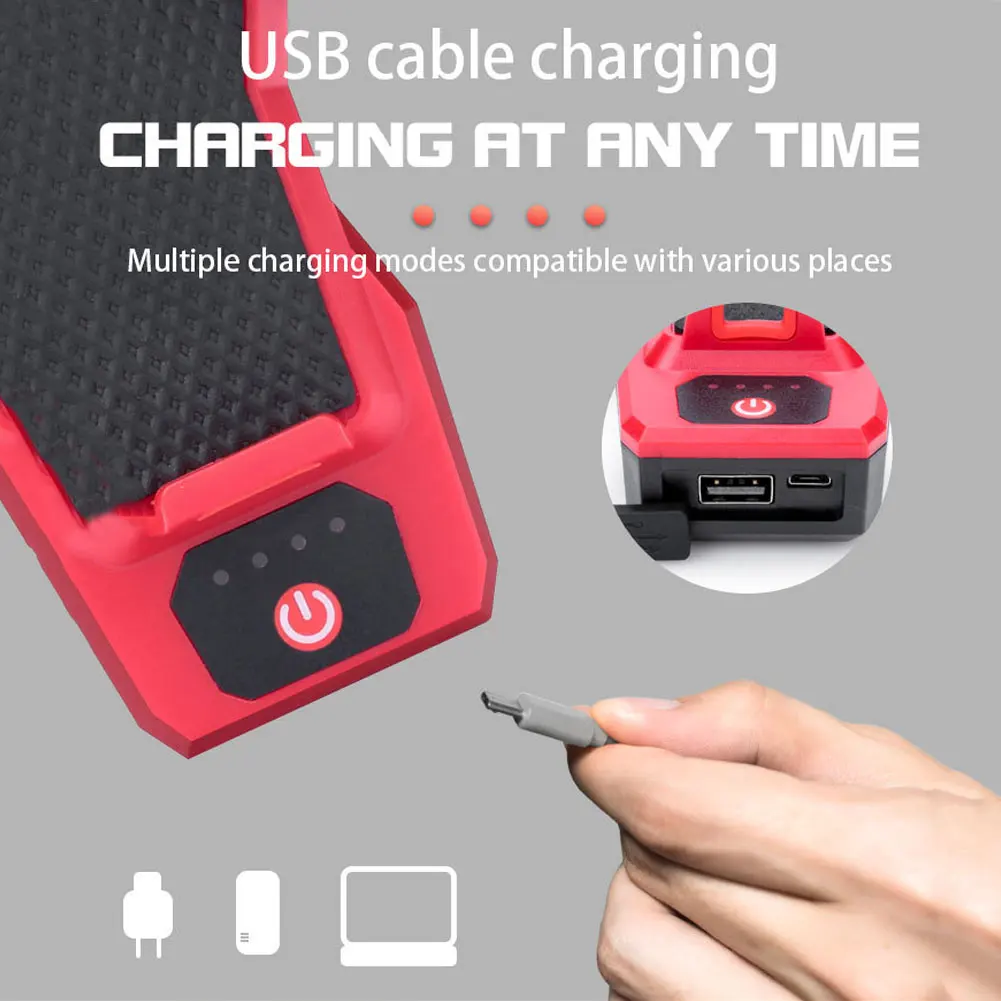 

4 In 1 Bicycle Headlight Rechargeable Usb Bicycle Led Light With Phone Holder Bicycle Bell And Mobile Power Rechargeable Light