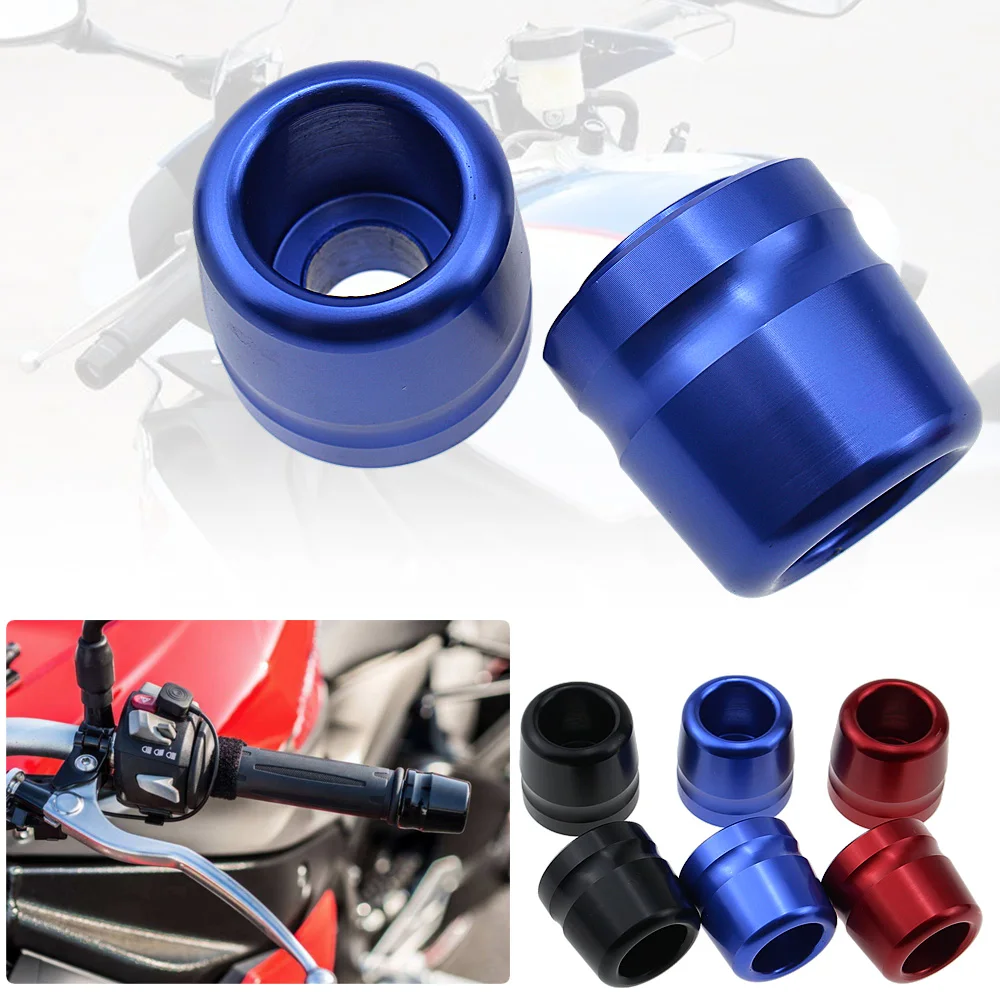 

For BMW S1000RR 2010-2016/ S1000R 2014-2016 Motorcycle CNC Billet Aluminum Bar Ends Hand Grip Handlebar End Caps Black/Blue/Red