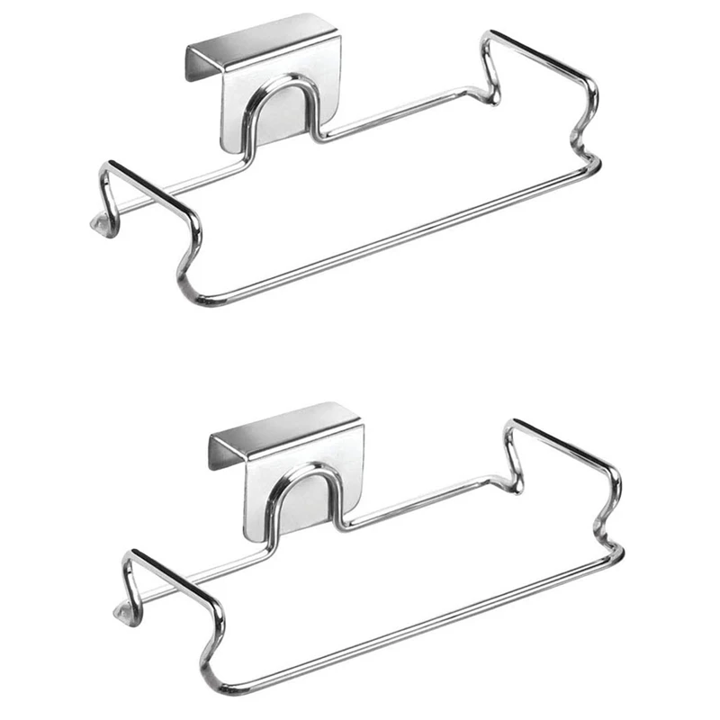 

Hanging Trash Bag Holder,Door Back Garbage Bag Rubbish Bag Hanger for Kitchen Cupboard Cabinets Practical Sturdy